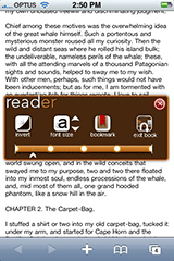 dbElement Reader: ebook reader
